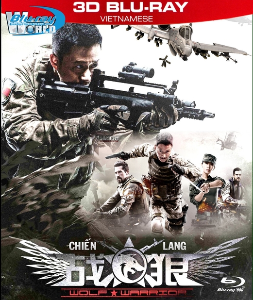 Z142. Wolf Warrior 2015 - CHIẾN LANG 3D 50G (DOLBY TRUE-HD 7.1)
